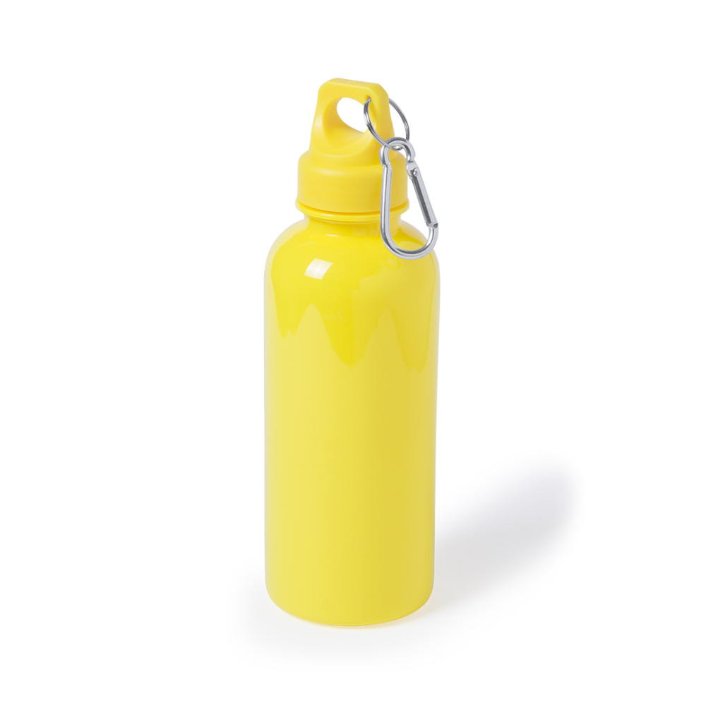 600ml Translucent Water Bottle with Carabiner - Ilminster