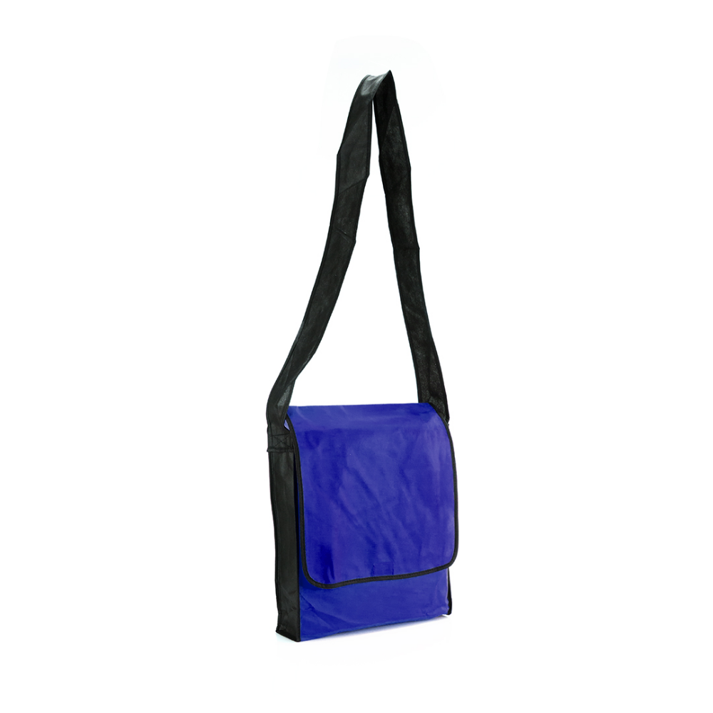 Two-Tone Non-Woven Shoulder Bag - Market Drayton