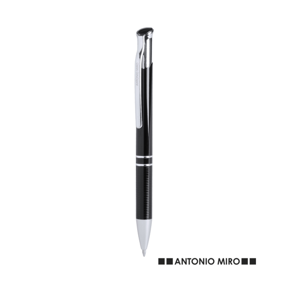 Bolígrafo de Diseño en Color Negro Antonio Miró - El Buste