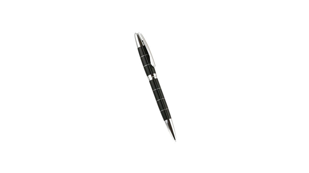 Stylish Two-Tone Metal Ballpoint Pen with Twist Action - Batcombe