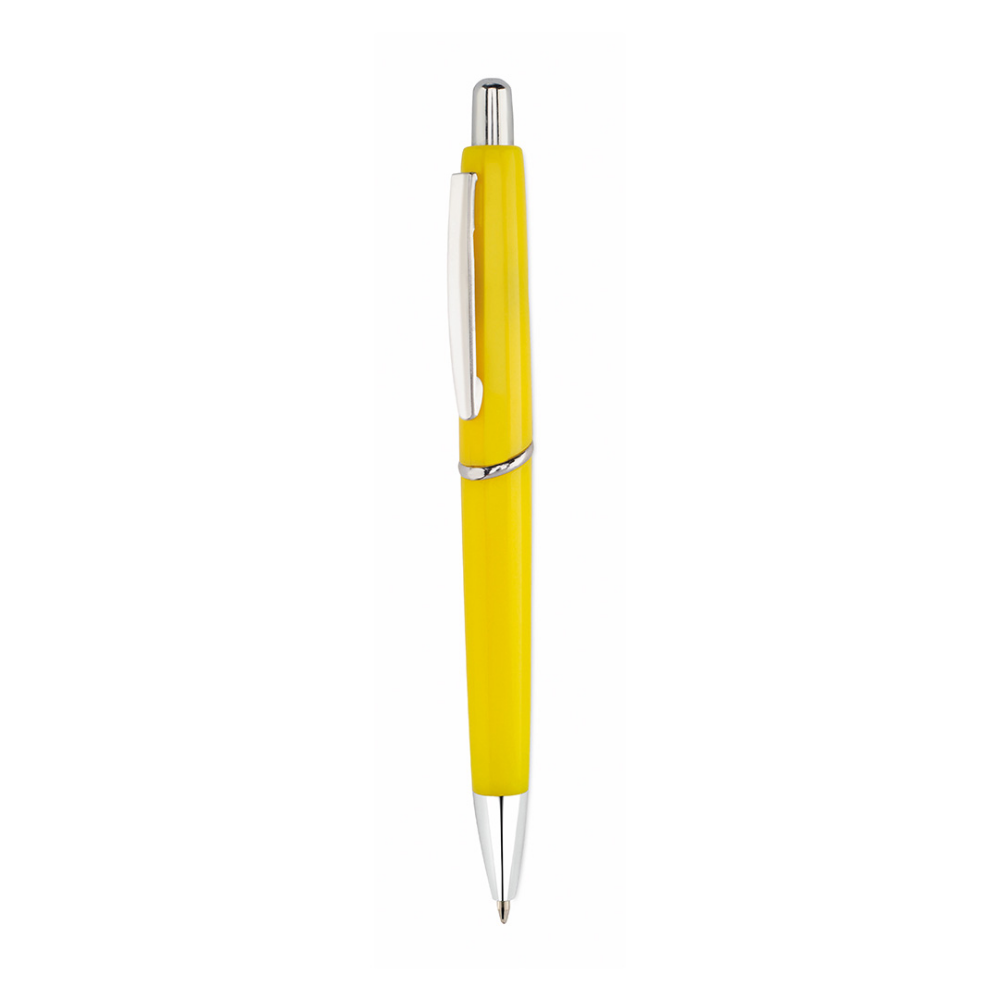 Two-Tone Push-Up Ballpoint Pen - Portchester