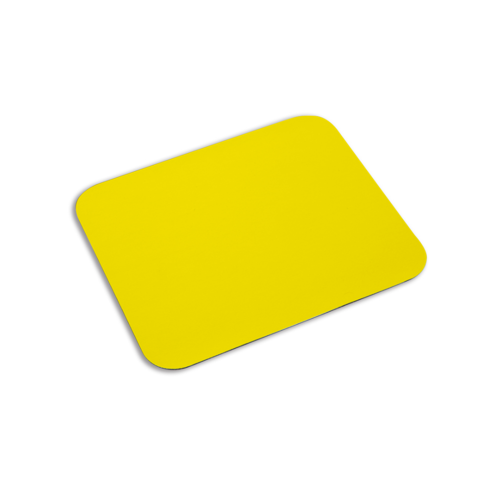 Tappetino per mouse in poliestere con design quadrato e base in silicone antiscivolo - Giussago