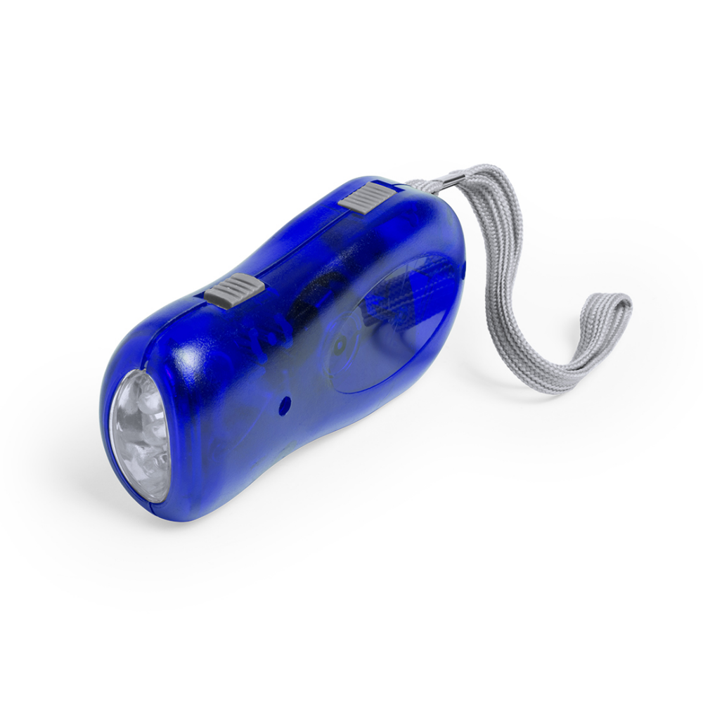A see-through, hand-powered LED flashlight - Crediton