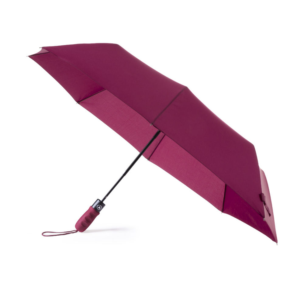 Parapluie pliant personnalisé 100 cm poignée en mousse - Samuel