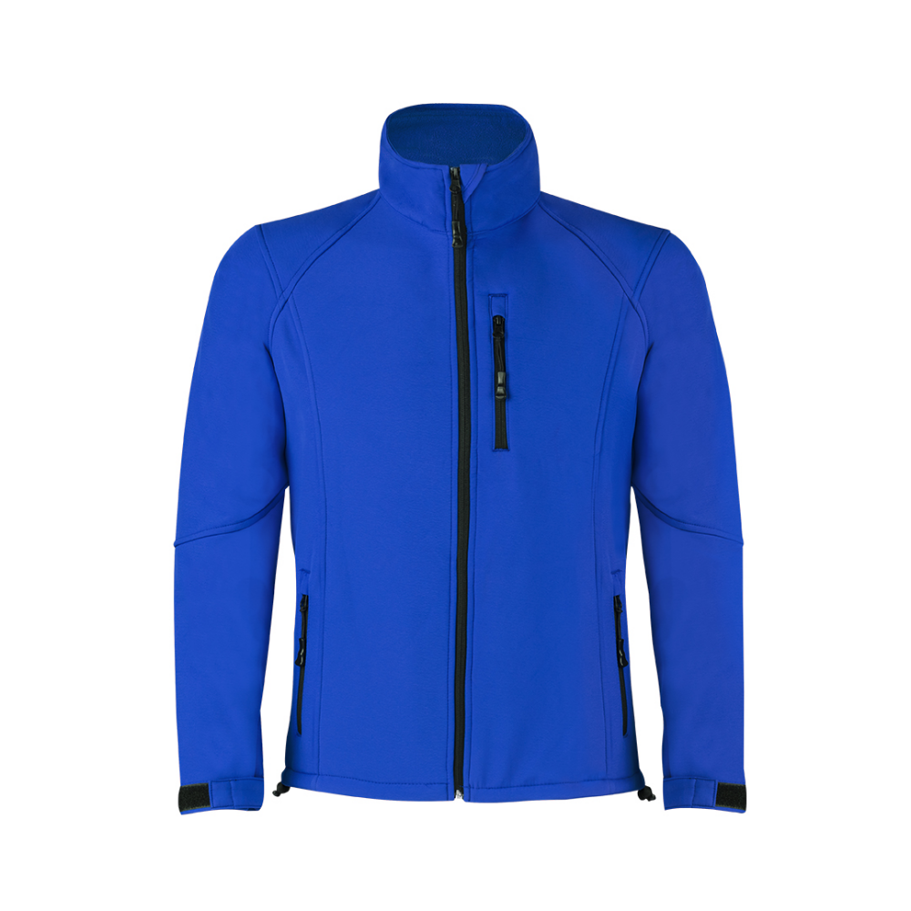 A waterproof, breathable jacket made of soft shell material. - West Meon