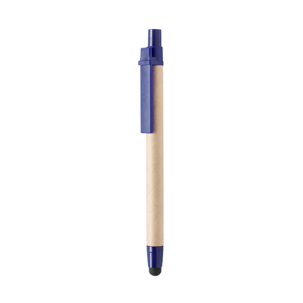 A ballpoint pen made of recycled cardboard with a push-up mechanism - Daventry