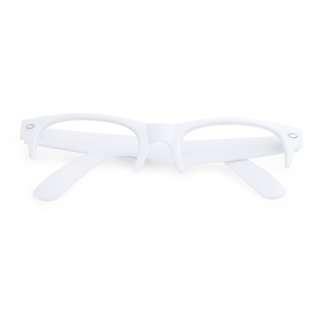 Montatura per occhiali classica lucida bianca - Bigarello