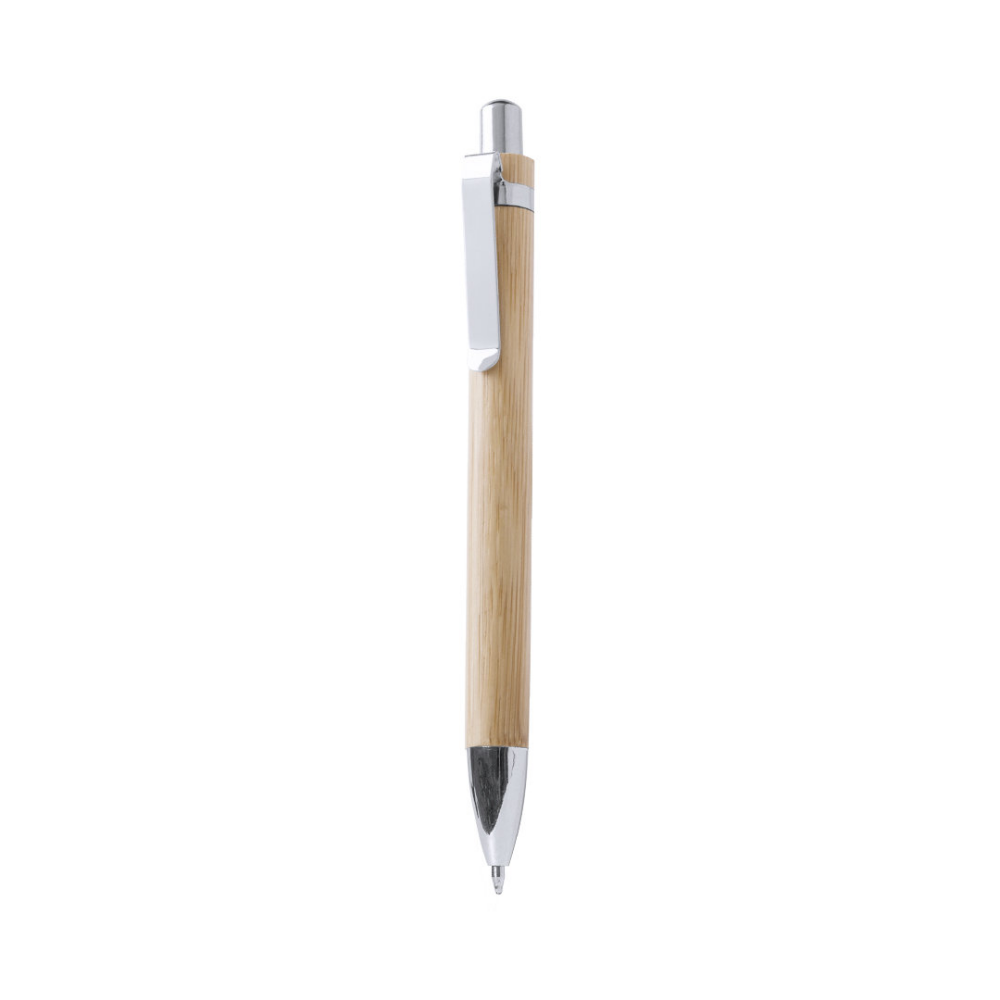 Kugelschreiber bedrucken ökologisch Bambus - Reiko