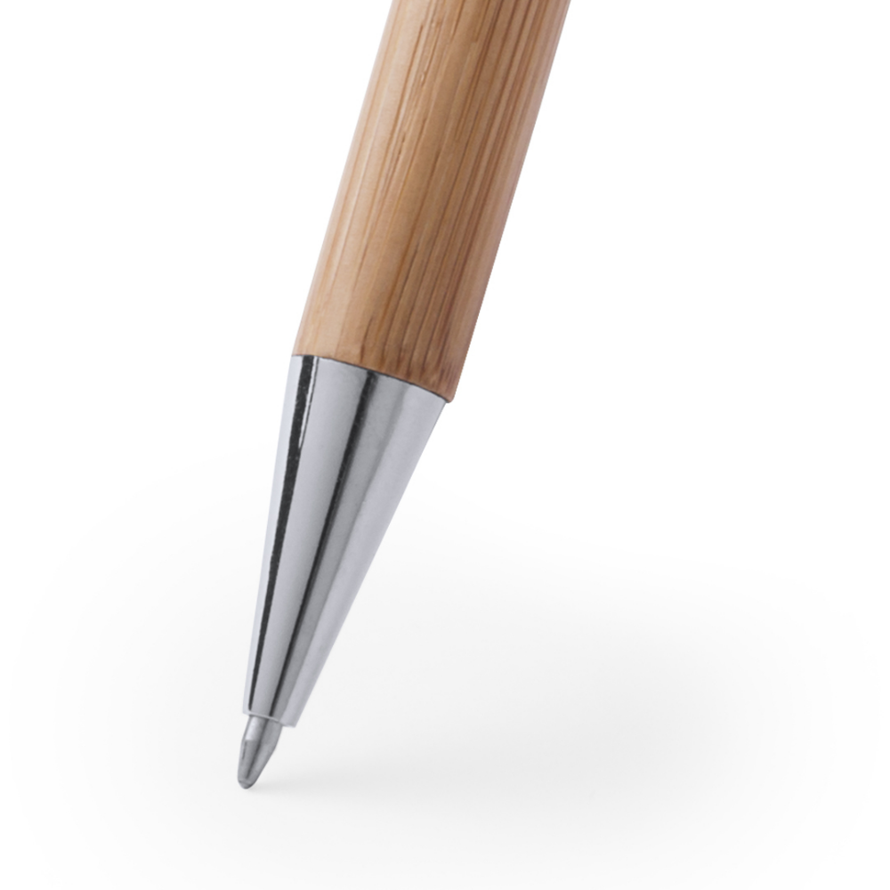 Kugelschreiber bedrucken ökologisch Bambus - Reiko