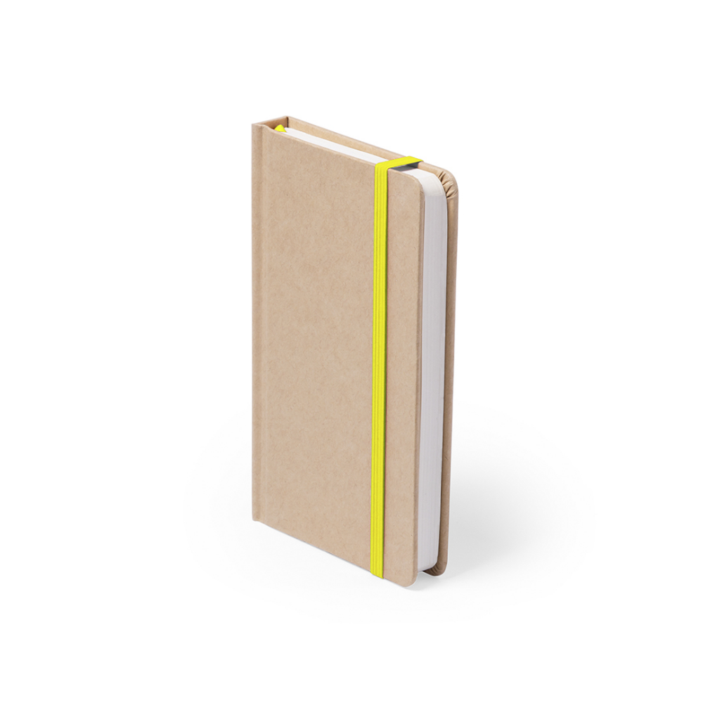 A notepad with a soft touch cover - Tidworth