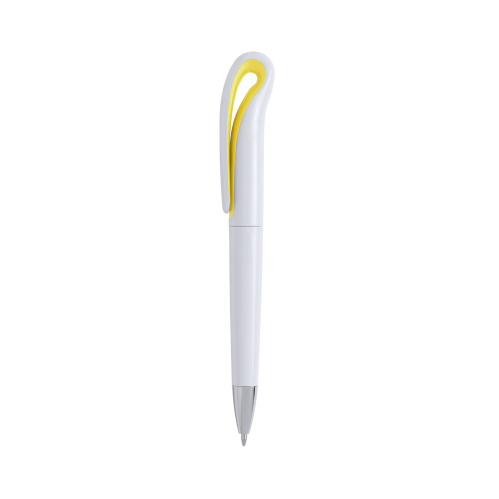 Two-toned, Twist-Action Ballpoint Pen - Syston