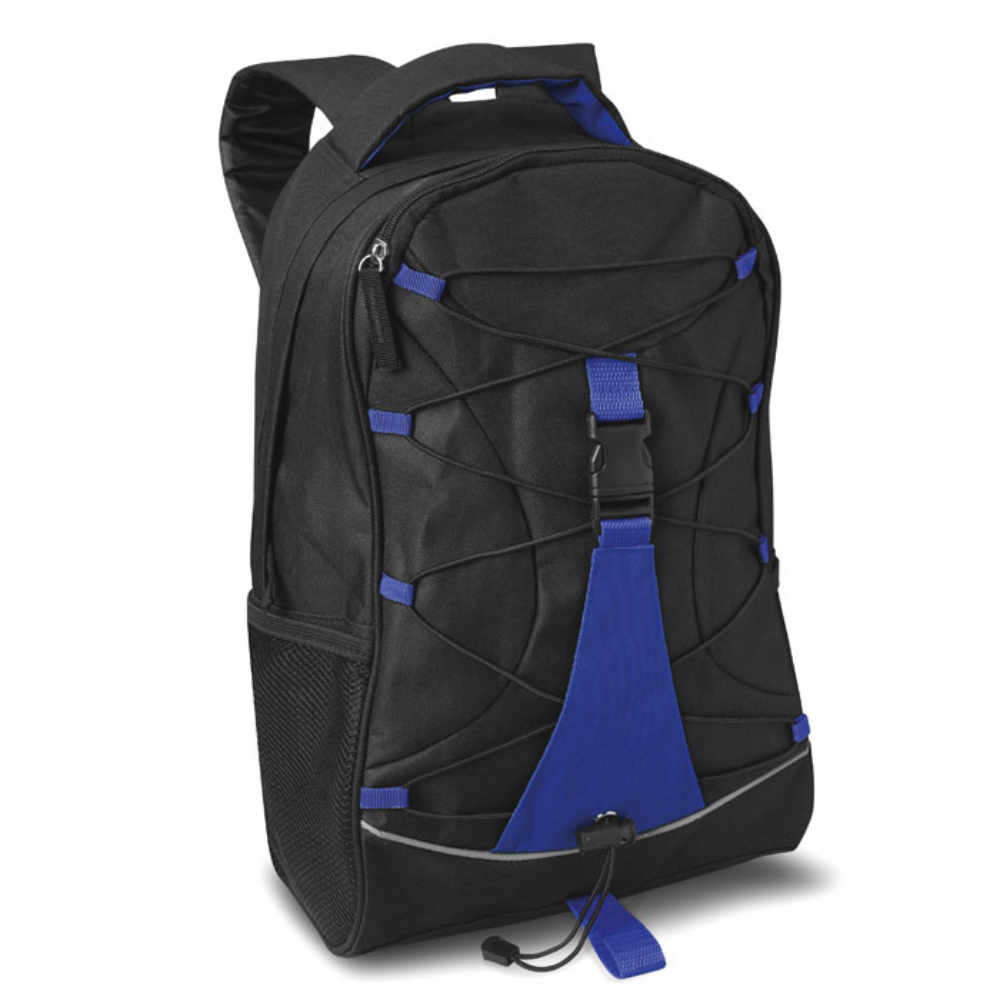 Colourful Contrasting Polyester Backpack - Piddlehinton