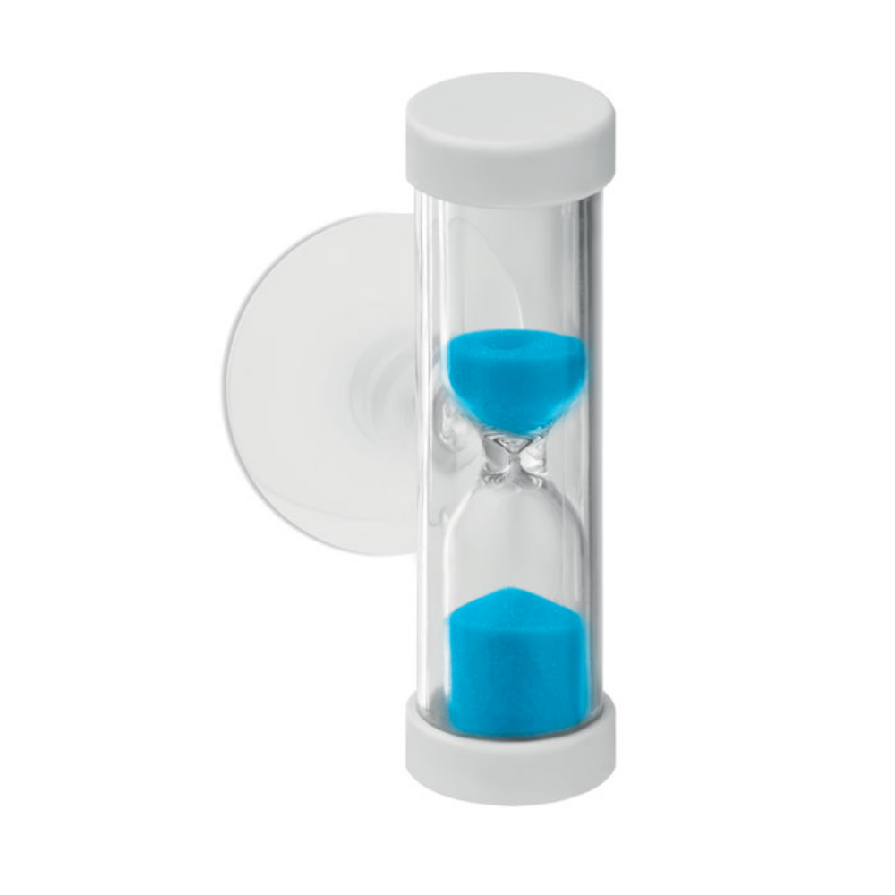 A shower sand timer with a suction cup from Blackawton - Newark-on-Trent
