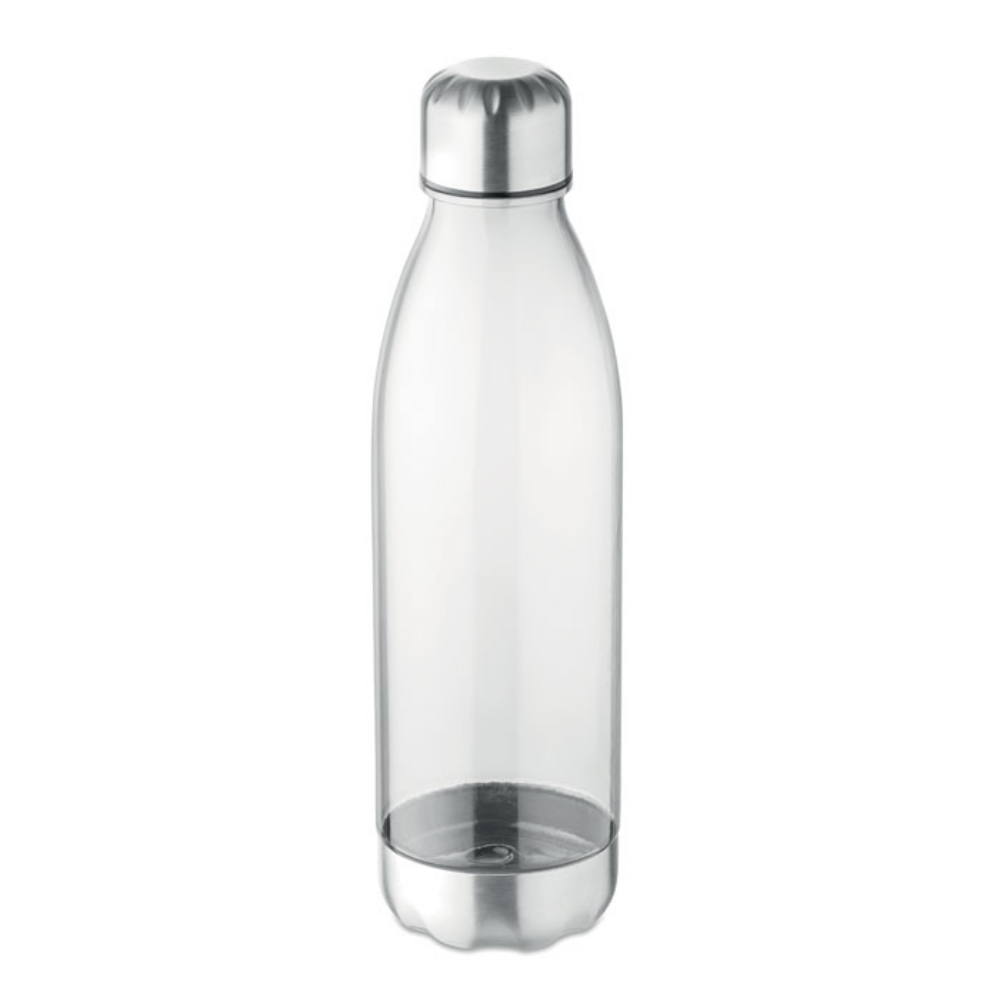 A drinking bottle made from BPA-free Tritan material, featuring a stainless steel lid and bottom - Bagworth