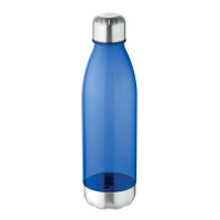 Faltbare Wasserflasche auslaufsicheres Silikon 600 ml Dunkelblau