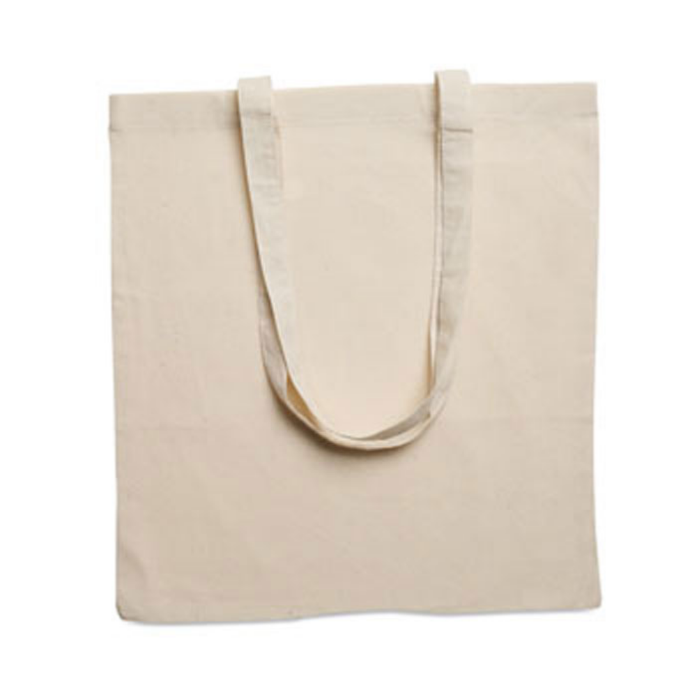 A shopping bag made of cotton with a long handle - Exhall
