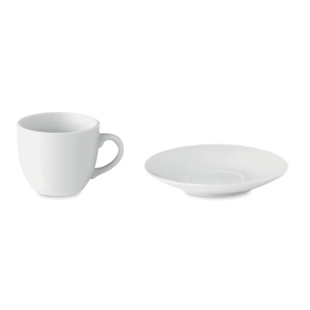 Chaddleworth Porcelain Espresso Cup and Saucer - Hove