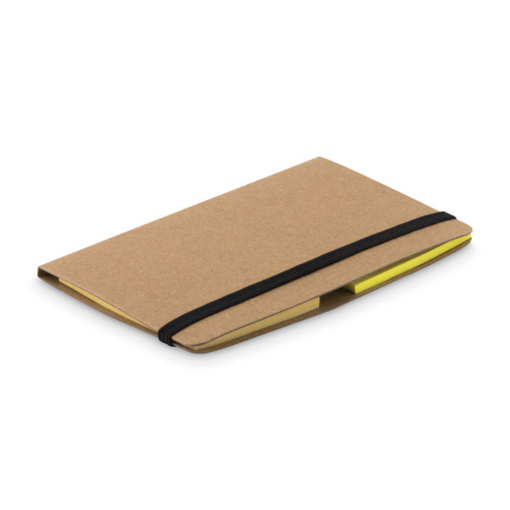 Kraft Paper Cardholder with Sticky Notes and Page Markers - Hargrave - Skegness