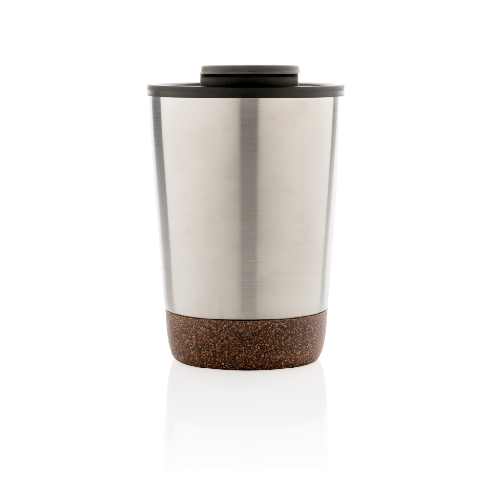 Double Wall Insulated Coffee Cup with Cork Detail - Bere Regis