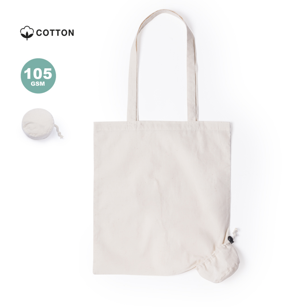 Tote bag personnalisé en coton bio 105 g/m² - Melun