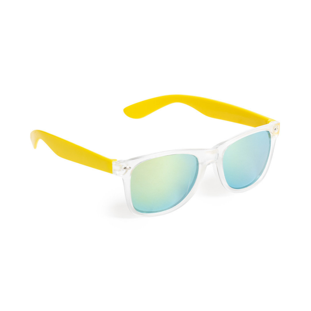 Gafas de sol con marco translúcido de diseño clásico con protección UV400 - Layana