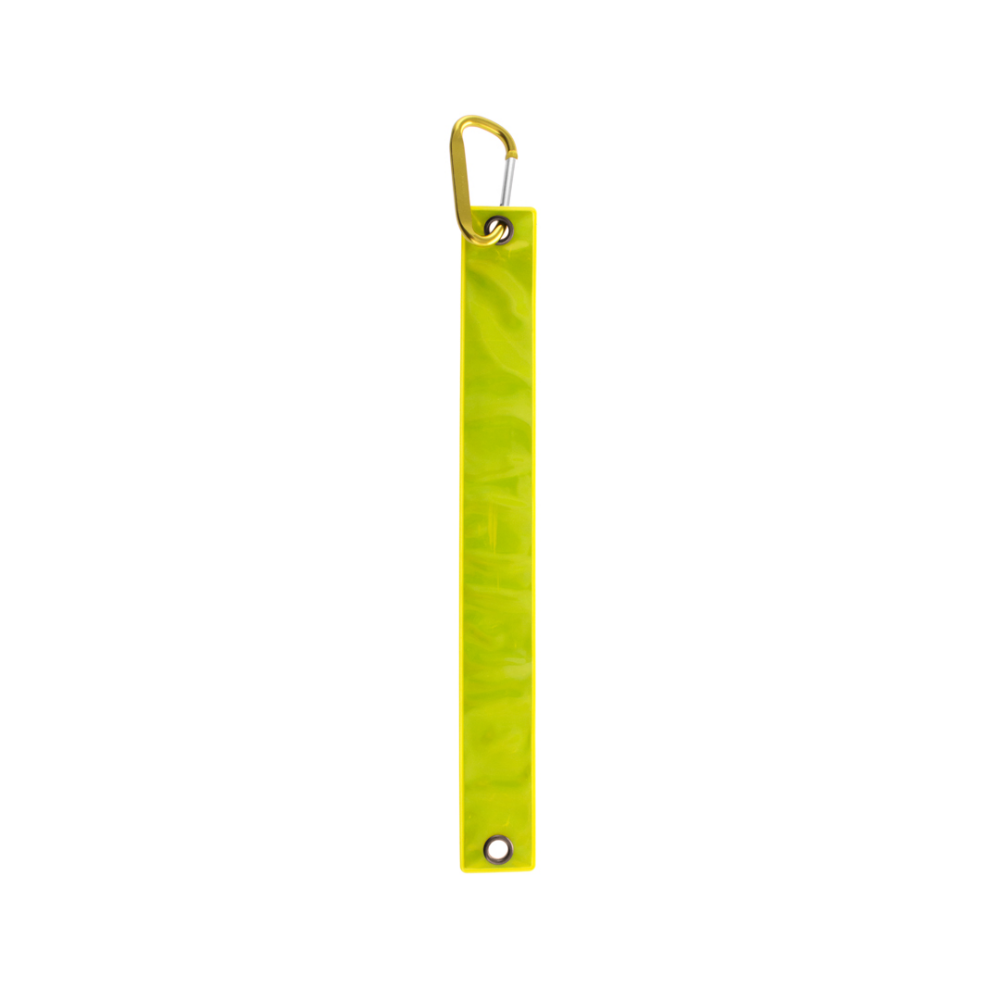 High Visibility Reflective Keychain with Aluminum Carabiner - Lyndhurst
