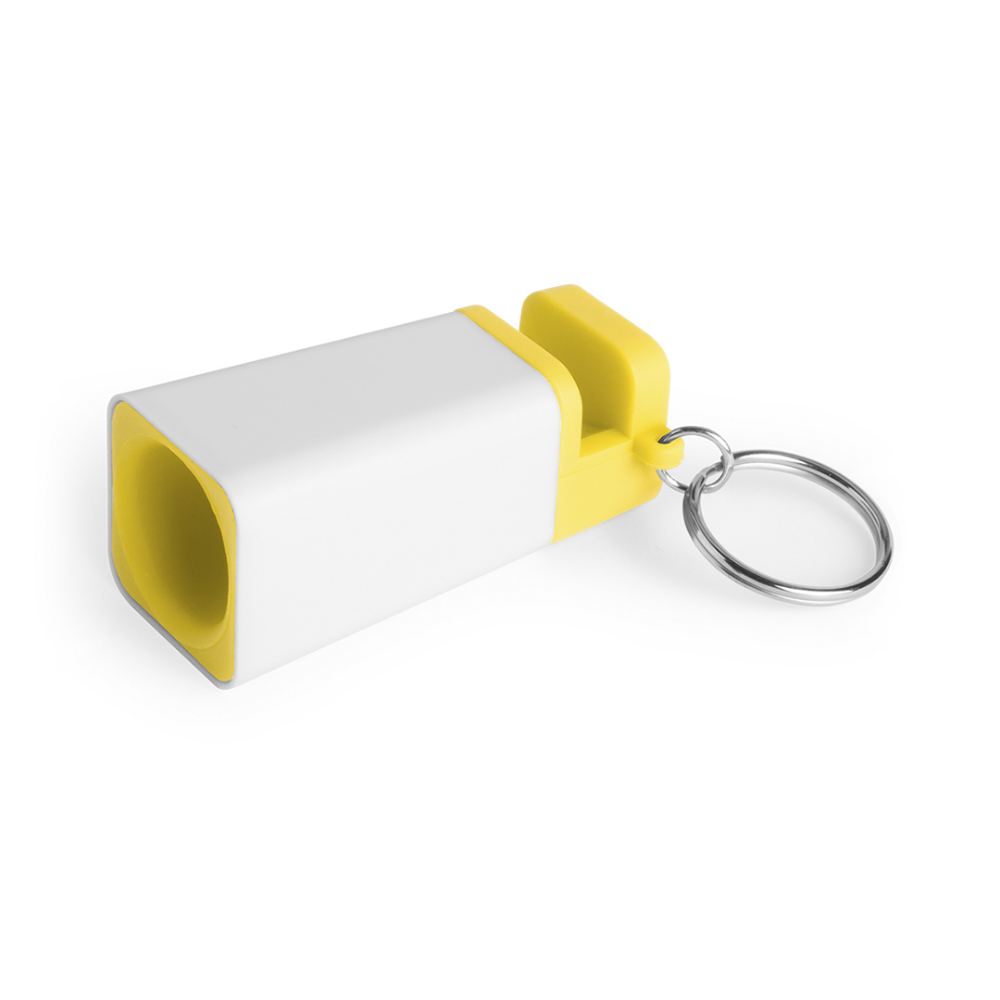 Two-toned Simple Style Keychain Speaker with Stand - Tintern