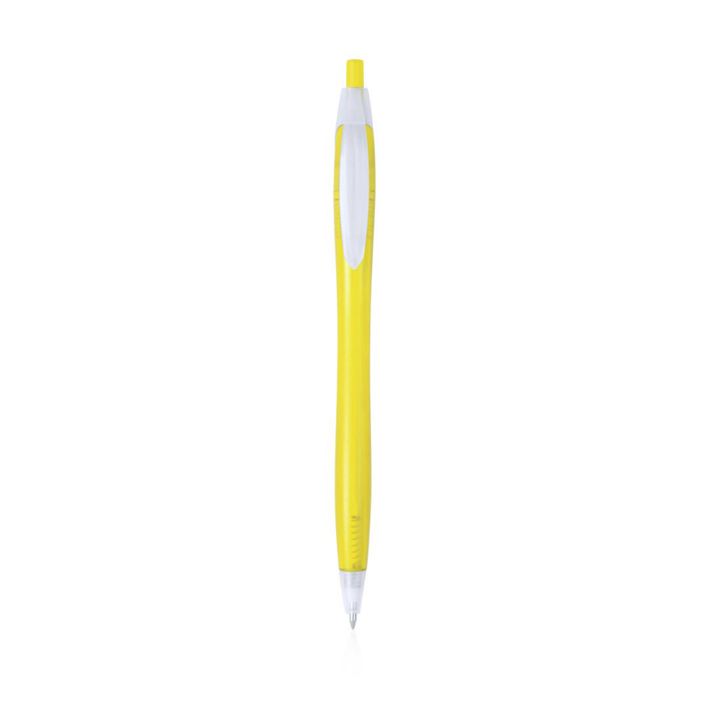 Two-Tone Push-up Ballpoint Pen - Hungerford