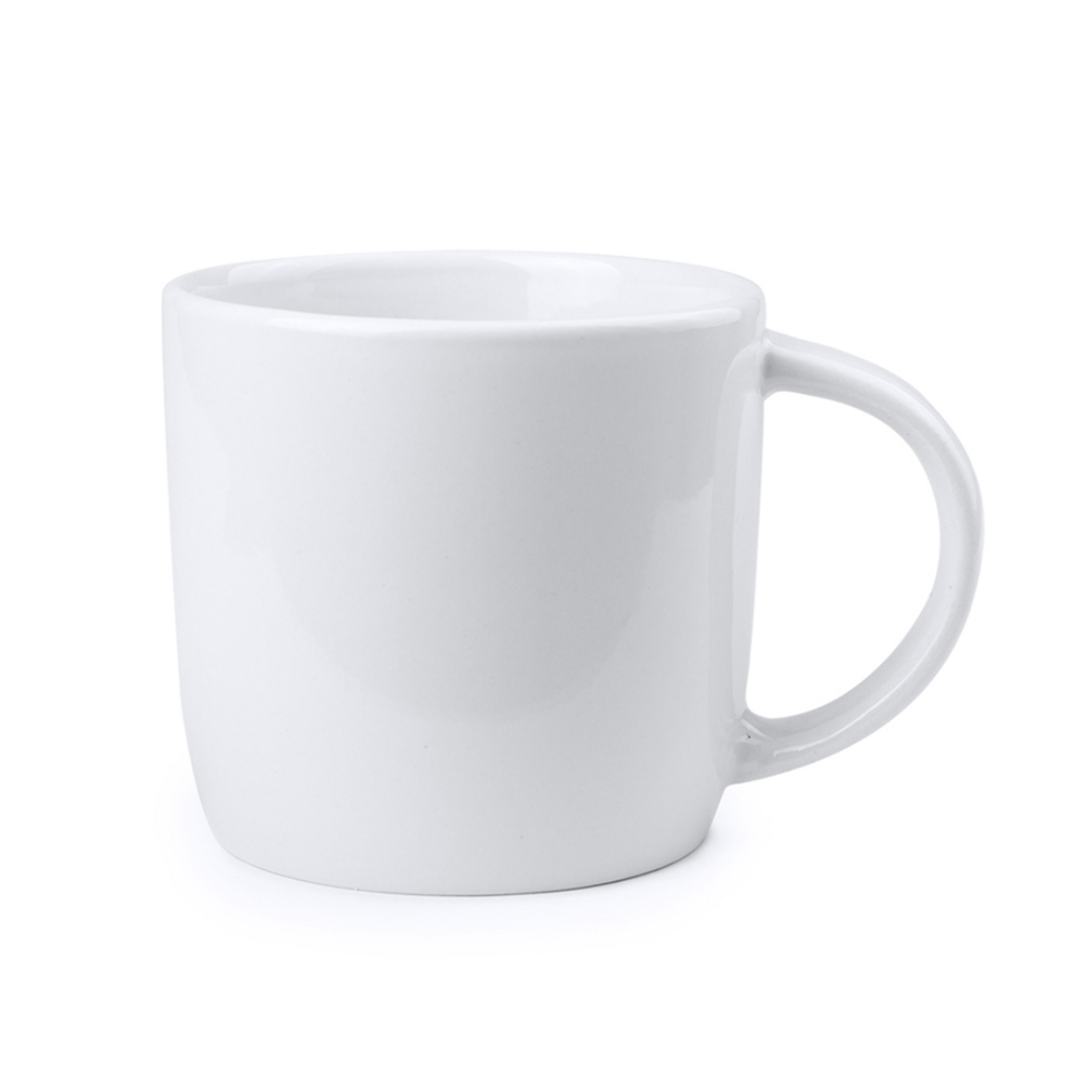 White Ceramic Coffee Mug - Millington