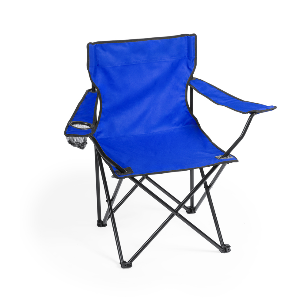Portable Folding Chair with Beverage Pocket - Sunderland