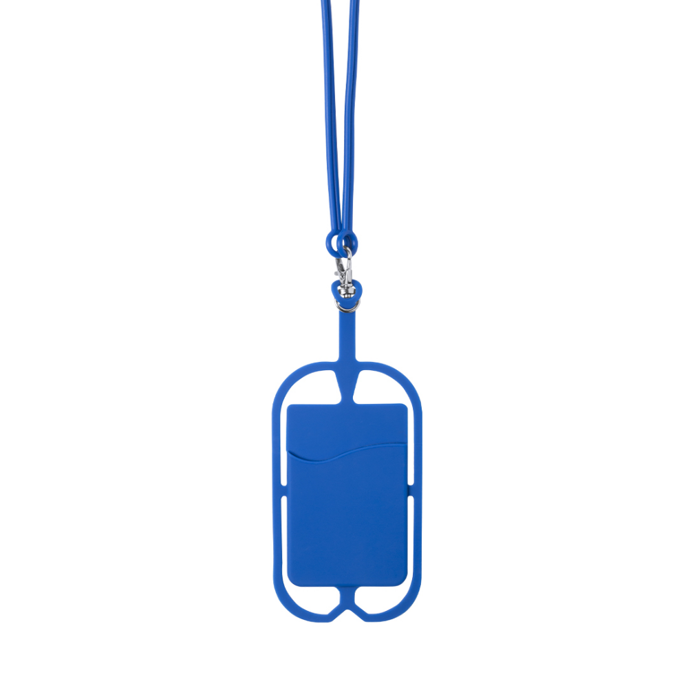 Porta smartphone in silicone con tasca per carte - Costa Volpino
