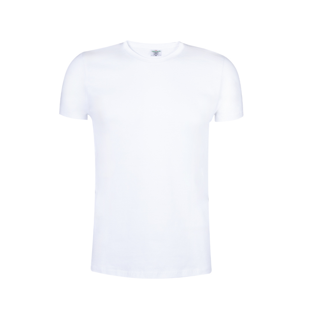 T-shirt blanc pour homme à col rond 150 g/m² - Léandre