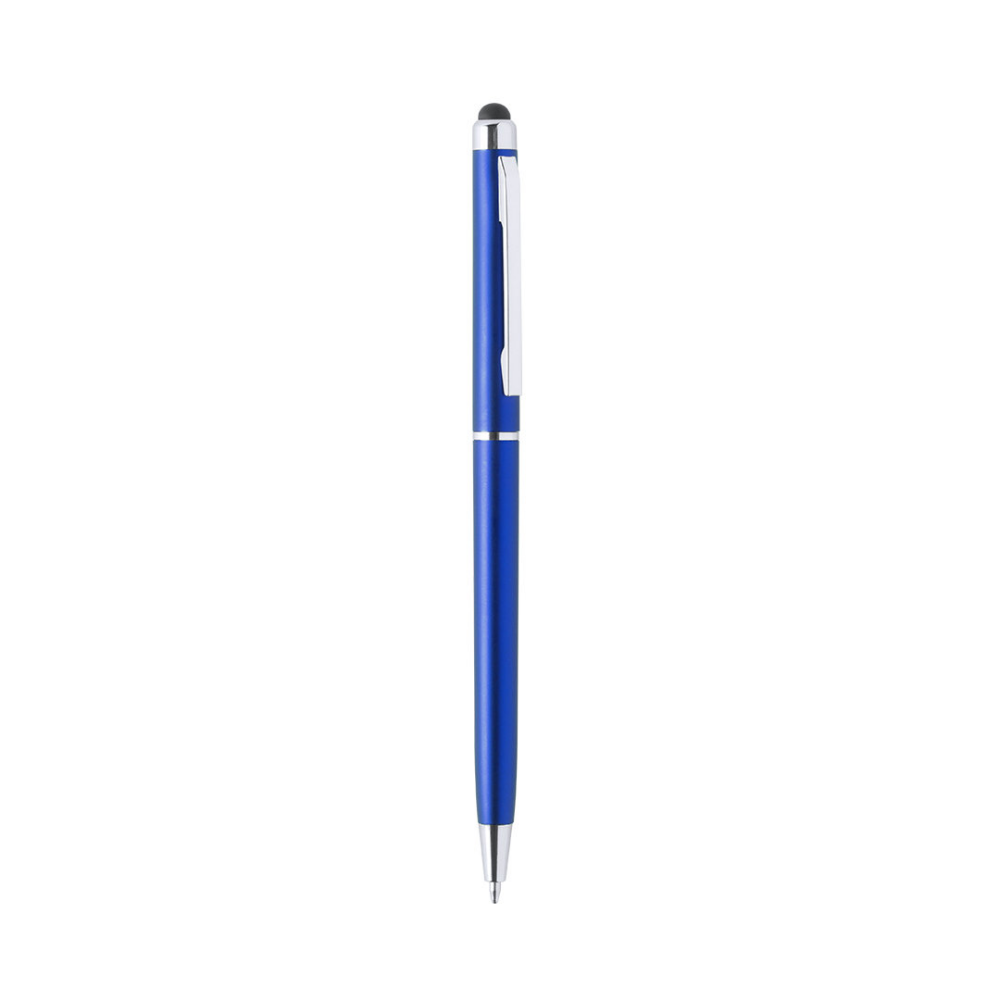 Ballpoint pen with a metallic finish and twist mechanism - Leicester