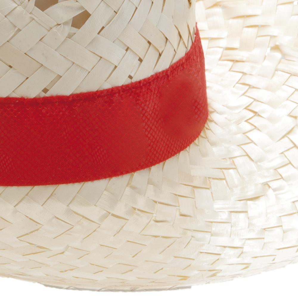 Sombrero de paja blanco con una cinta interior cómoda y orificios de ventilación - Shipton Moyne - Huerta de Valdecarábanos