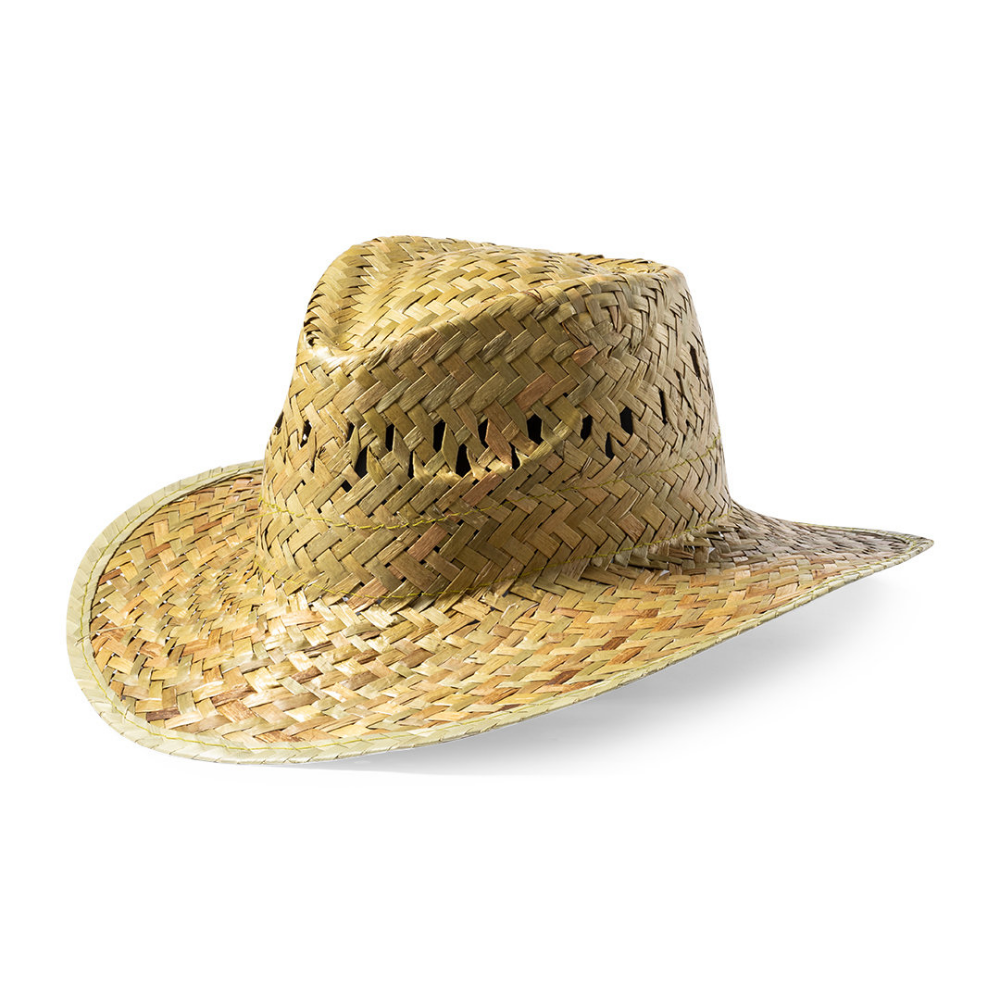 Cappello di paglia naturale verdastro - Valdidentro