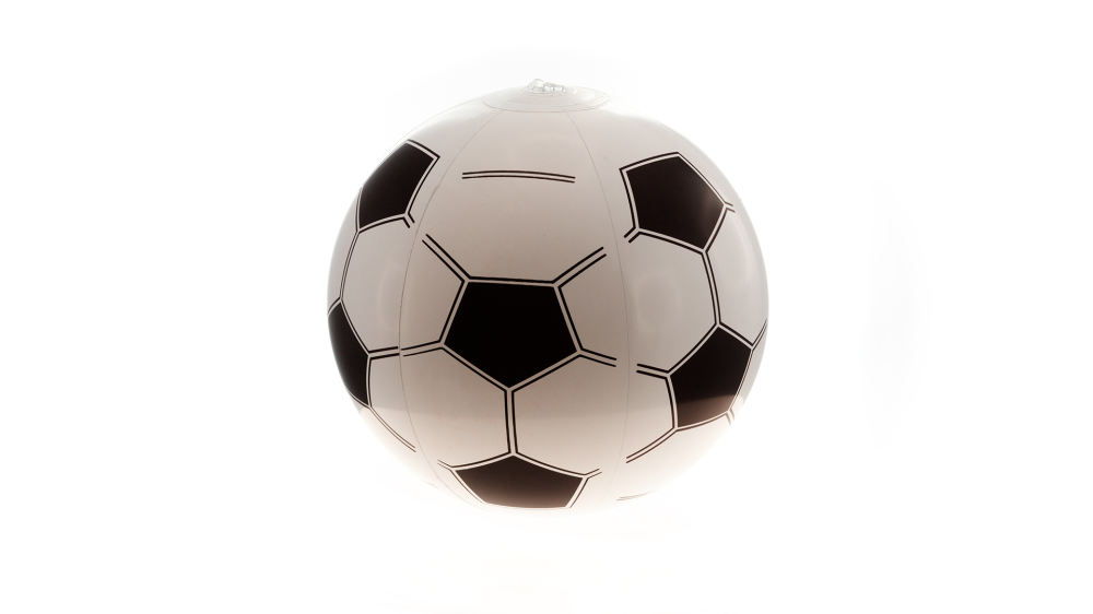Pallone da Calcio Gonfiabile in PVC Design Retrò - Castel Goffredo