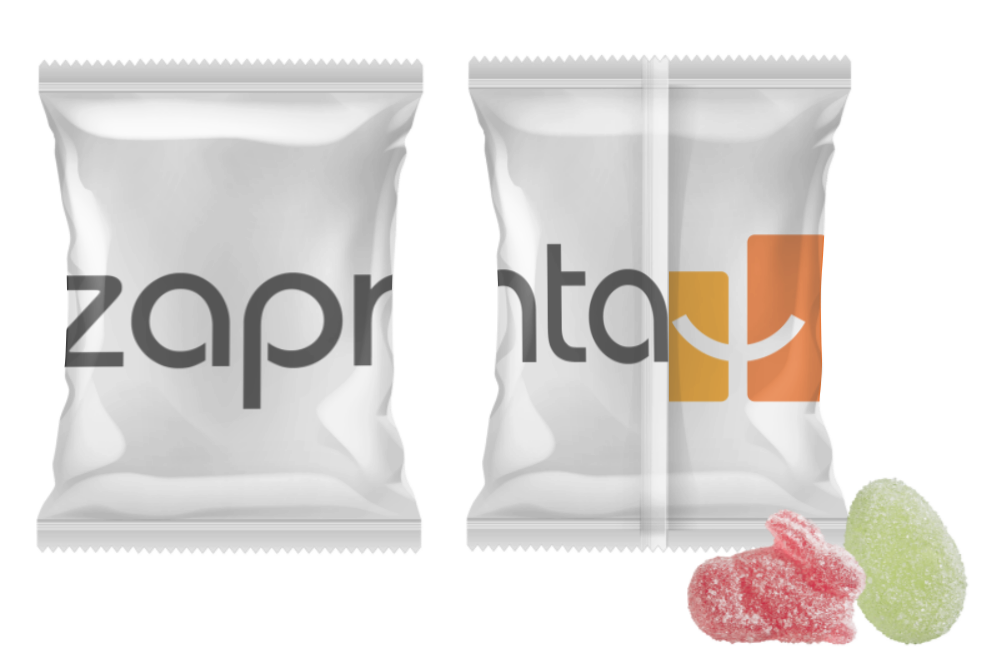 Sacchetto di caramelle di Pasqua personalizzabile - Aprica