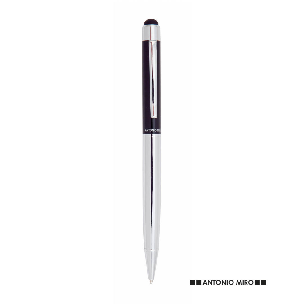 Antonio Miró ballpoint pen with twist mechanism and soft metal body - Aberdennoch