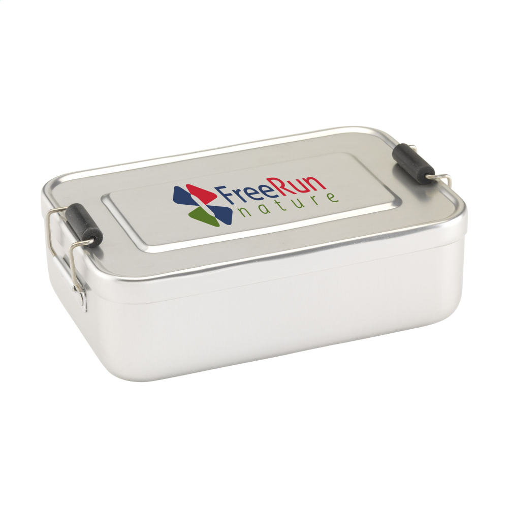 Retro Aluminium Lunchbox with Separator - Biggleswade