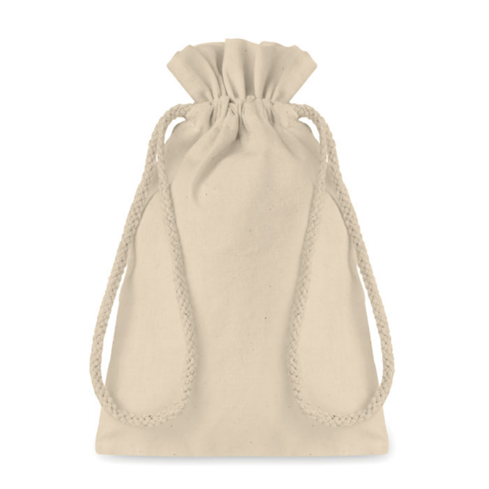 Small Cotton Drawstring Gift Bag - Inverness