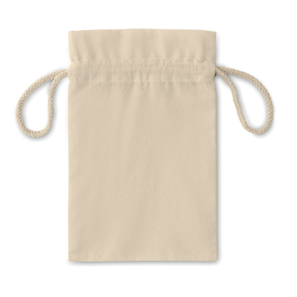 Small Cotton Drawstring Gift Bag - Inverness