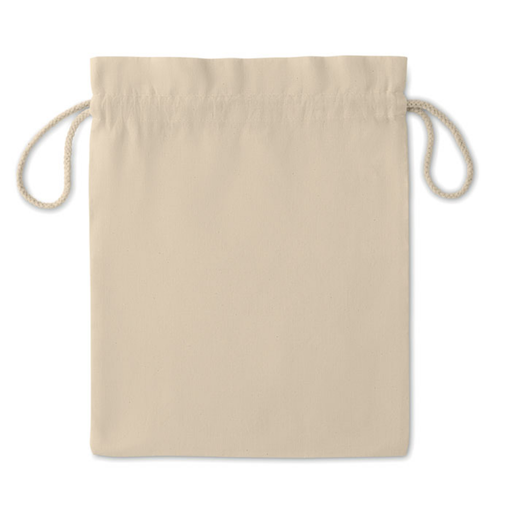 Medium Cotton Draw Cord Gift Bag - Porthmadog