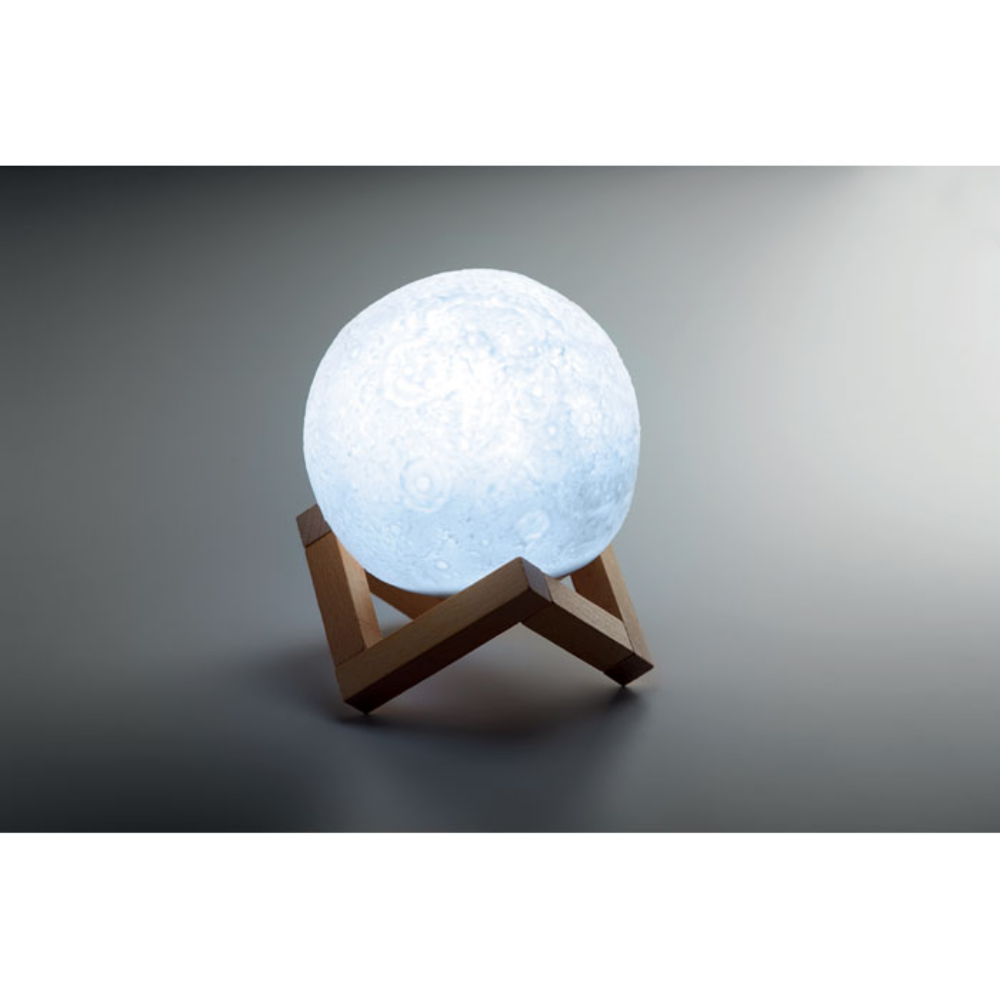 Enceinte personnalisée bluetooth lune illuminée - Portovelo