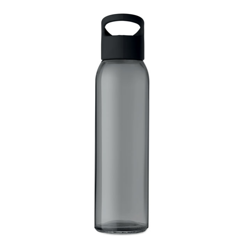 A glass bottle that does not leak and includes a carrying loop for easy transport - Northampton