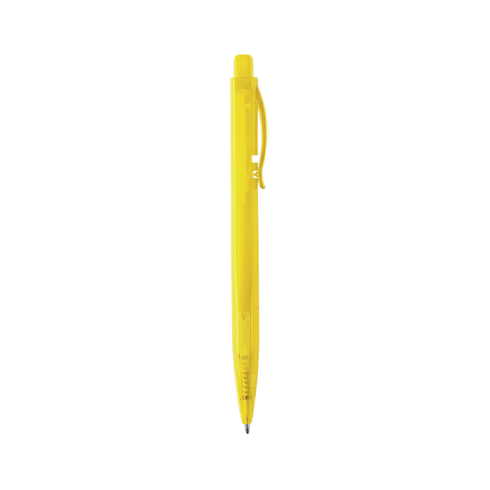 Stylish Frosted Finish Square Ball Pen - Battersby