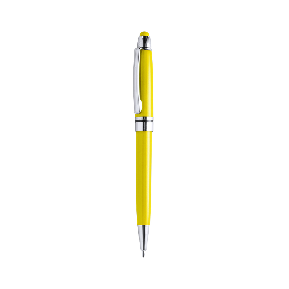Penna a sfera con puntatore dal design colorato - Piazzatorre