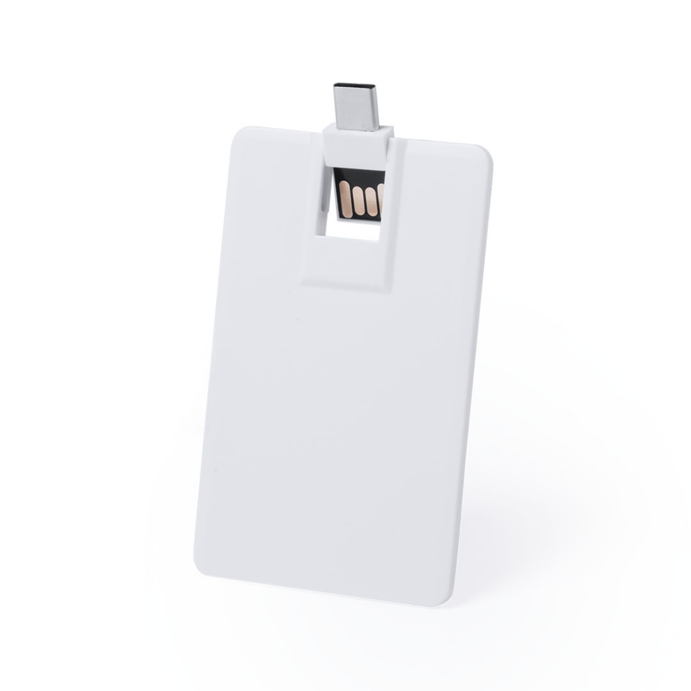 Unità Flash USB Ultra Piatta da 16GB con Tecnologia Type C e OTG - Carrara