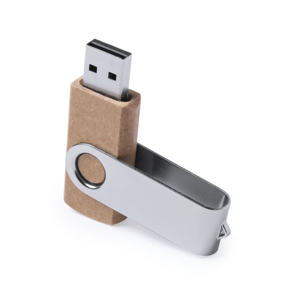 USB Stick bedrucken ökologisch aus recycelter Pappe 16 GB - Goji