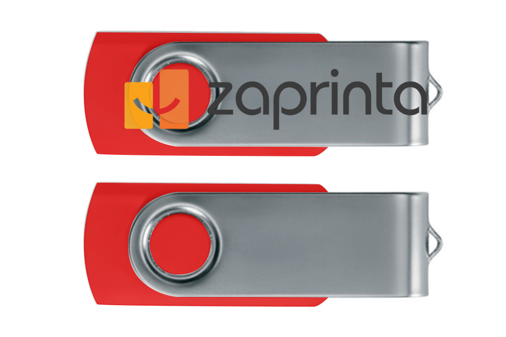 8GB USB Flash Drive with Protective Metal Cover - Rapstone
