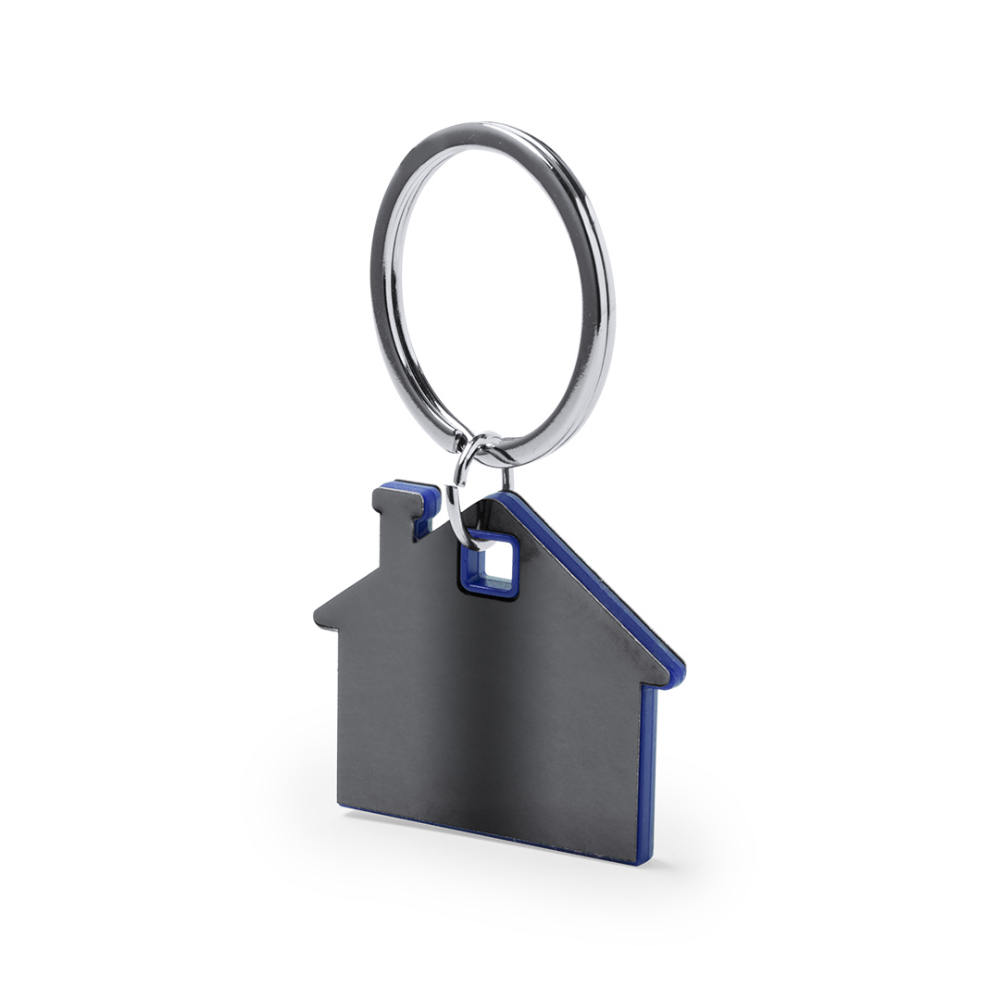 Keyring in the Shape of a House - Waldron